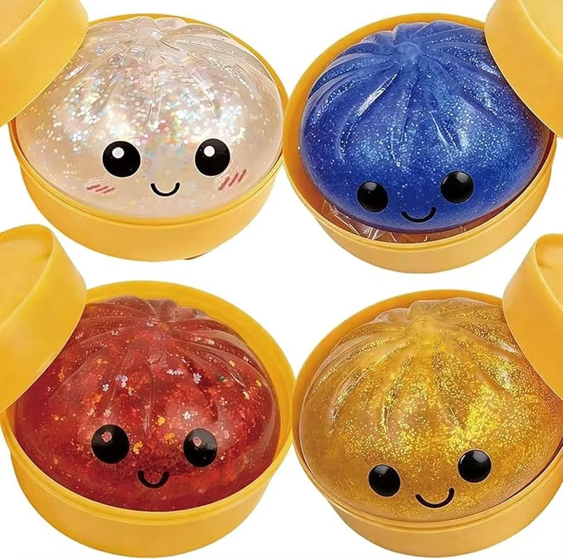 In Stock Giant Dumpling Squishy Stress Balls Fidget Sensory Toy Stress Relief Mystery Dumpling Dumpling Toy Squeeze Toys