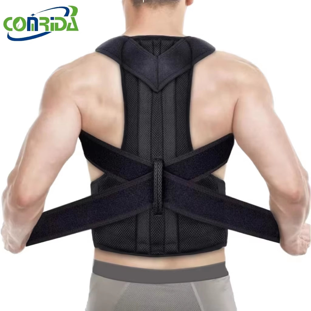 Best Selling Medical Back Support Belt 6 Support Bars Back Brace Breathable Back Support for Women Man