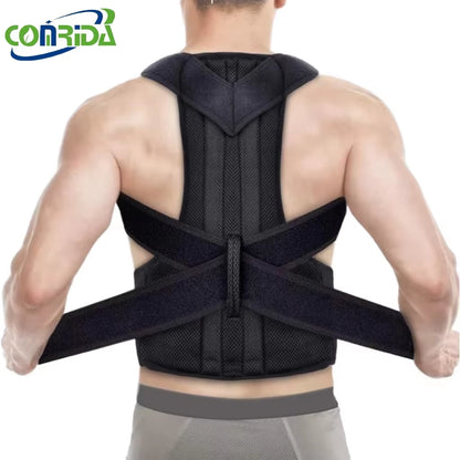 Best Selling Medical Back Support Belt 6 Support Bars Back Brace Breathable Back Support for Women Man