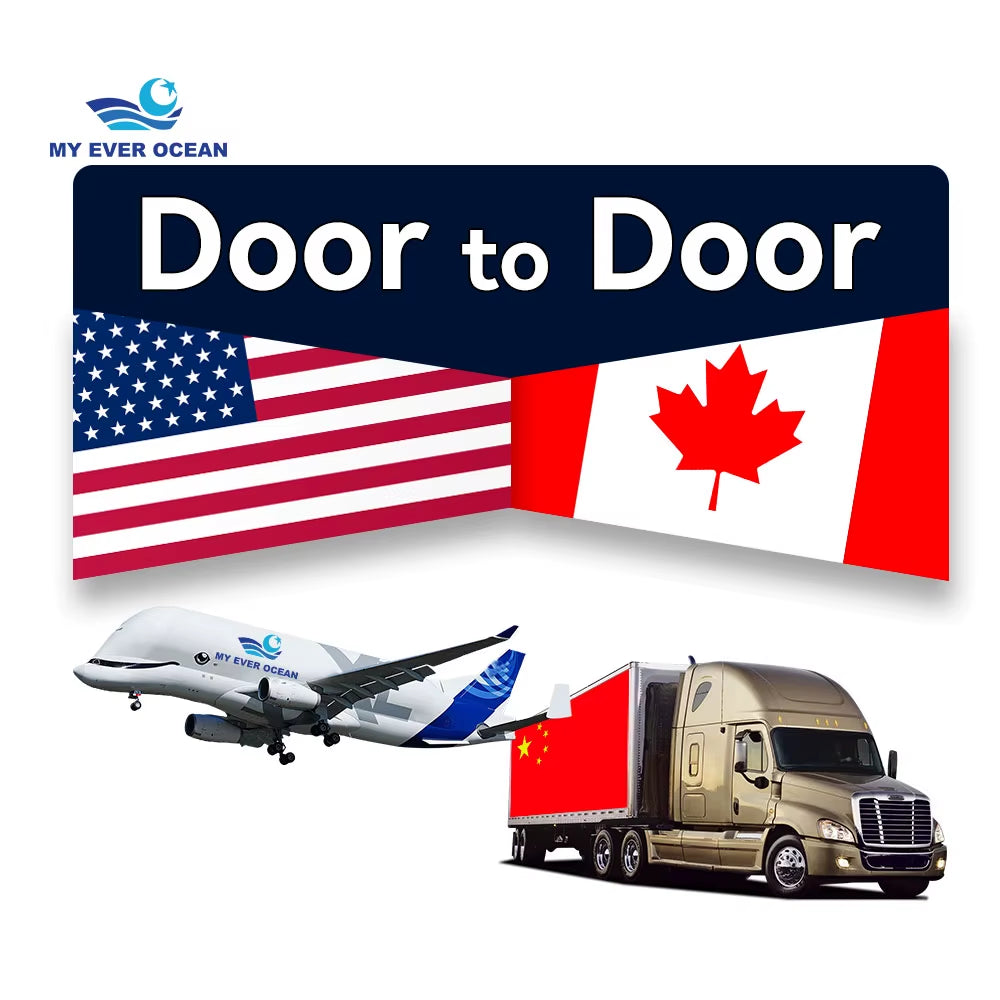 DDP Door to Door Fast Delivery Air Sea LCL Trucking Container Shipping Agent China Freight Service to Usa Canada