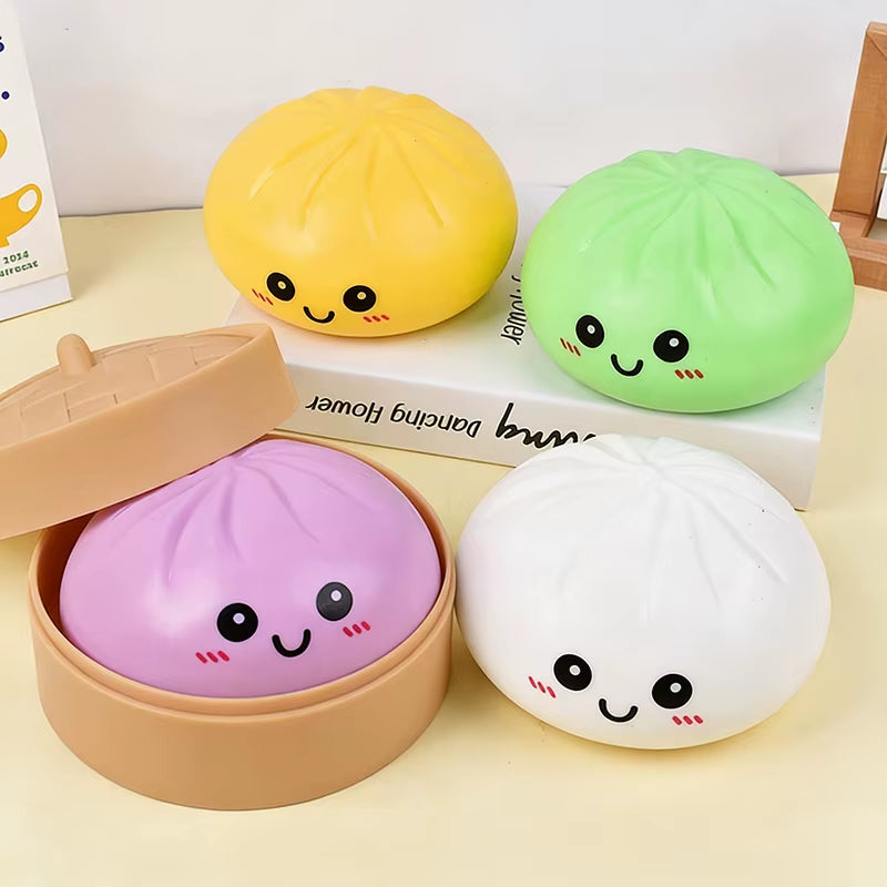 In Stock Giant Dumpling Squishy Stress Balls Fidget Sensory Toy Stress Relief Mystery Dumpling Dumpling Toy Squeeze Toys