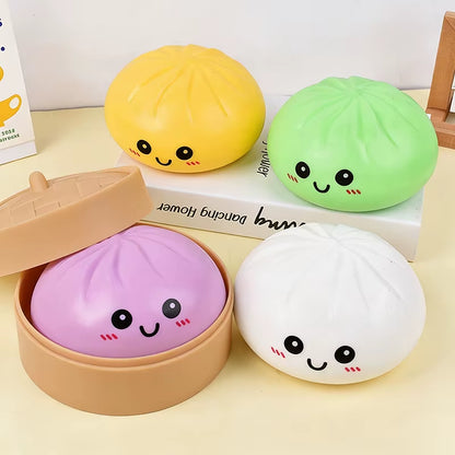 In Stock Giant Dumpling Squishy Stress Balls Fidget Sensory Toy Stress Relief Mystery Dumpling Dumpling Toy Squeeze Toys