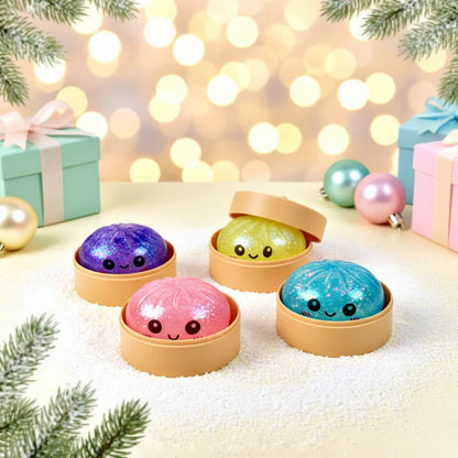 In Stock Giant Dumpling Squishy Stress Balls Fidget Sensory Toy Stress Relief Mystery Dumpling Dumpling Toy Squeeze Toys