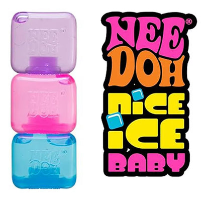 (In Stock, Ships Immediately) Needoh Fun Cube - Squeeze Fun Toy - Sensory Stress Relief with Ventilation .