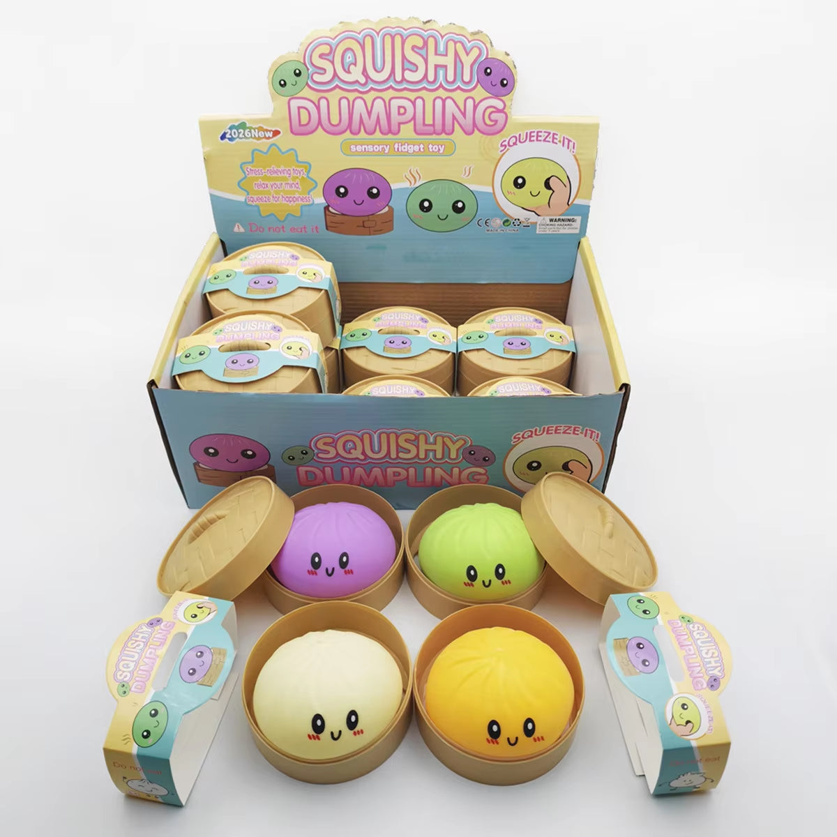 In Stock Giant Dumpling Squishy Stress Balls Fidget Sensory Toy Stress Relief Mystery Dumpling Dumpling Toy Squeeze Toys