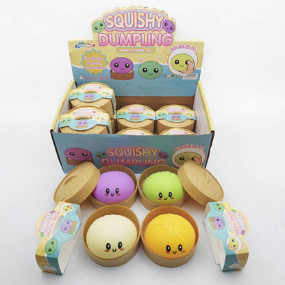 In Stock Giant Dumpling Squishy Stress Balls Fidget Sensory Toy Stress Relief Mystery Dumpling Dumpling Toy Squeeze Toys