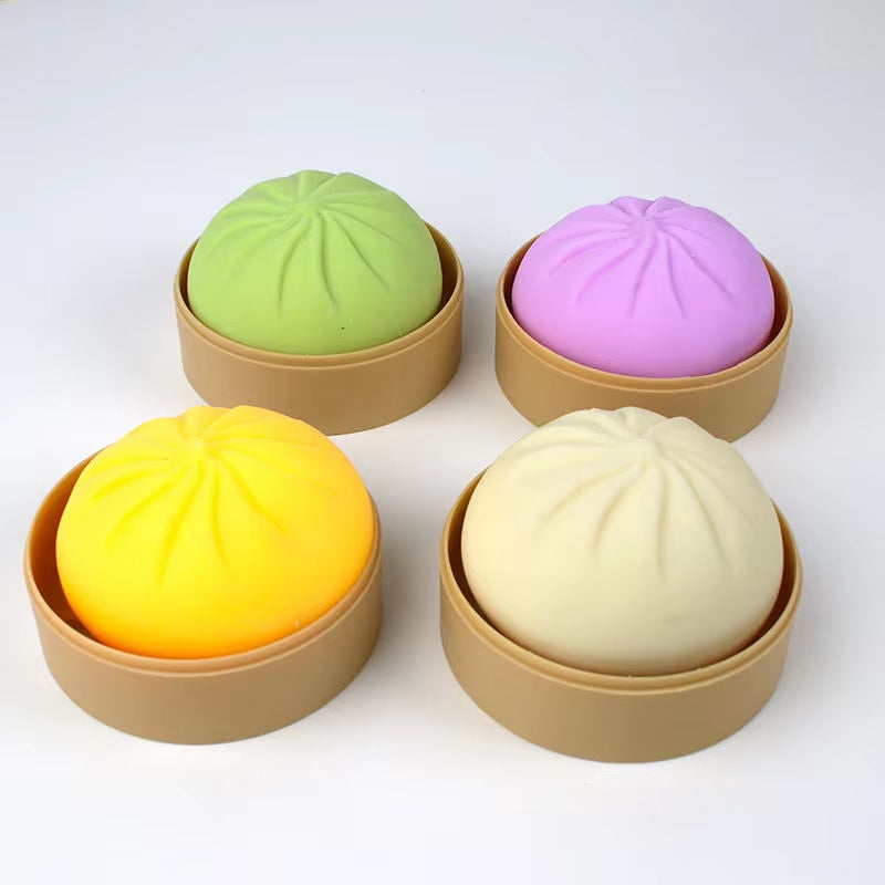 In Stock Giant Dumpling Squishy Stress Balls Fidget Sensory Toy Stress Relief Mystery Dumpling Dumpling Toy Squeeze Toys