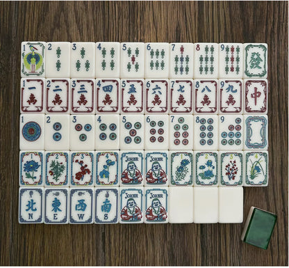Custom Made 4 Layer American Mahjong Model 190 Elephant Acrylic Tiles 160 Cards Luxury Elegant Game for Adults