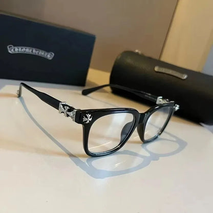 Europe & US New Fuqian Polarized Sunglasses Unisex Lightweight PC Frame Wedding Flat Classic Travel Fashion Optical Glasses