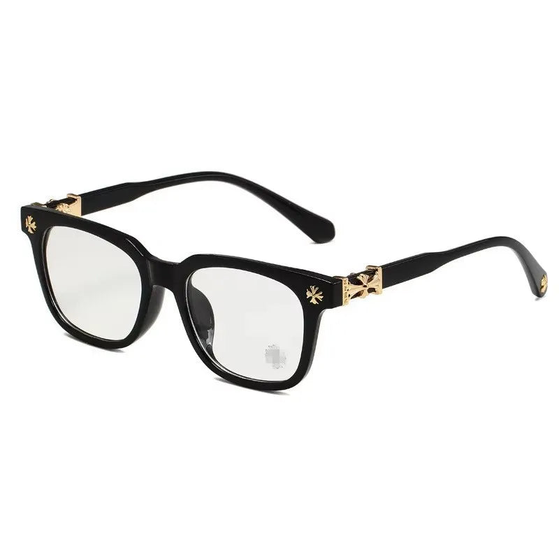Europe & US New Fuqian Polarized Sunglasses Unisex Lightweight PC Frame Wedding Flat Classic Travel Fashion Optical Glasses