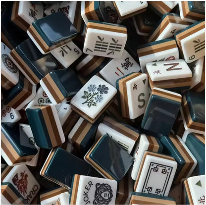 Custom Made 4 Layer American Mahjong Model 190 Elephant Acrylic Tiles 160 Cards Luxury Elegant Game for Adults