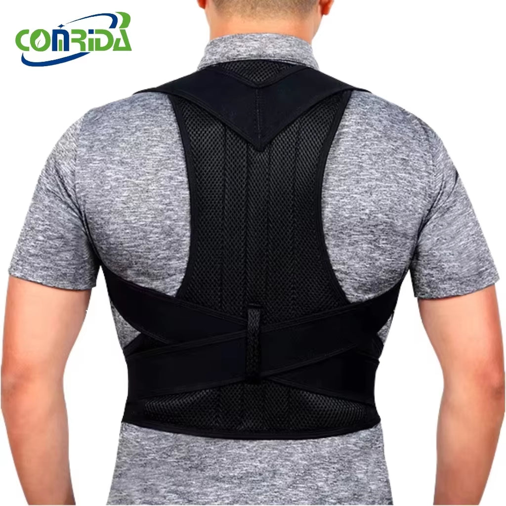 Best Selling Medical Back Support Belt 6 Support Bars Back Brace Breathable Back Support for Women Man